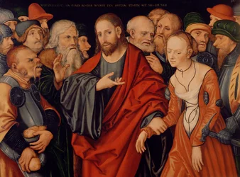 Christus und die Ehebrecherin